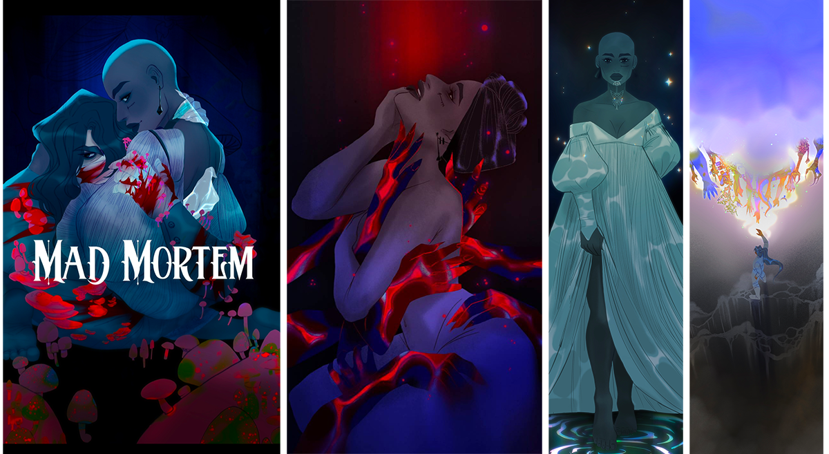 Comic work from Mad Mortem (C 2022)